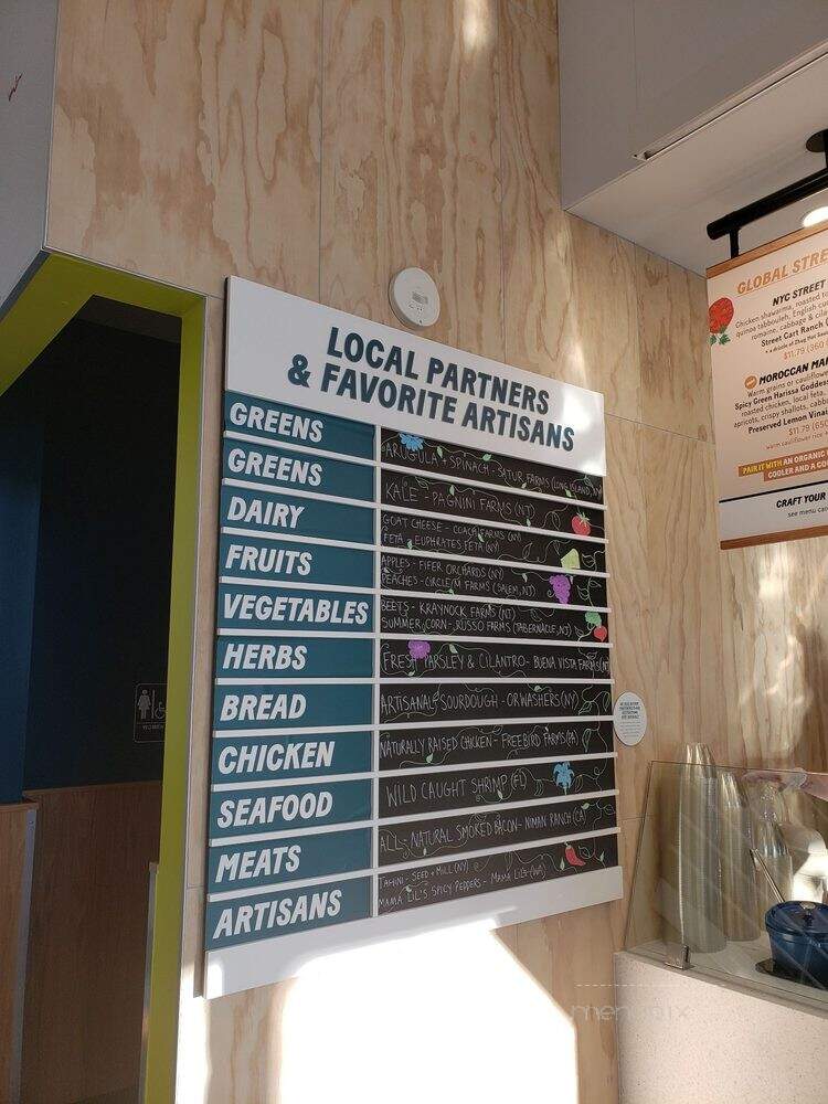 Chopt Creative Salad Co. - Paramus, NJ menu_pic