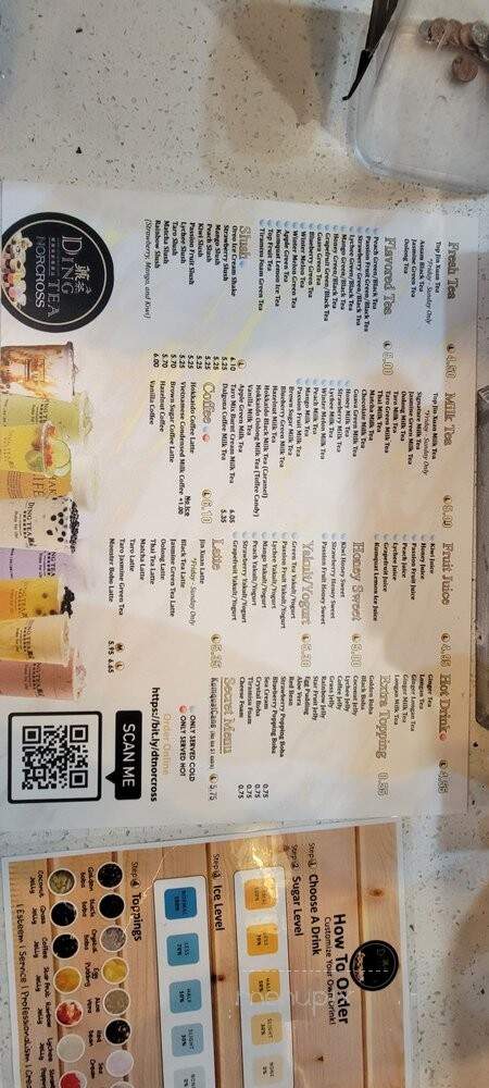Ding Tea Norcross - Norcross, GA menu_pic