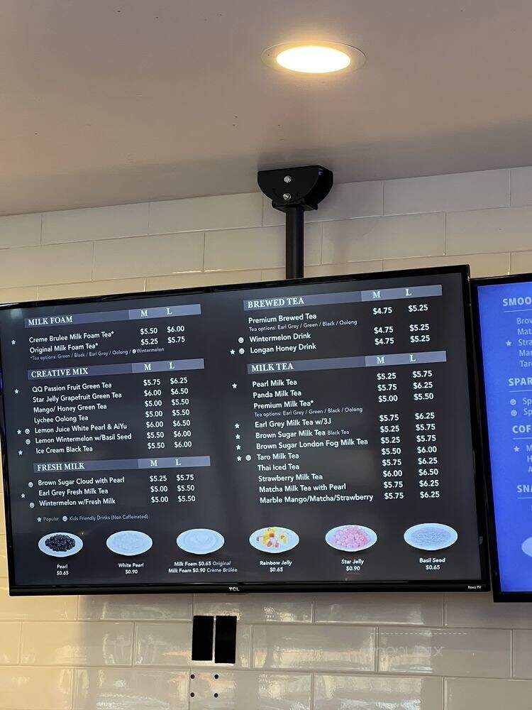 Gong Cha - Santa Clara, CA menu_pic