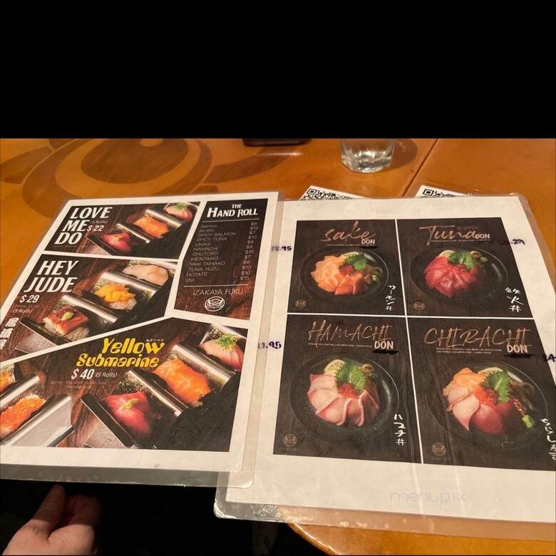 Izakaya Fuku - Jackson Heights, NY menu_pic