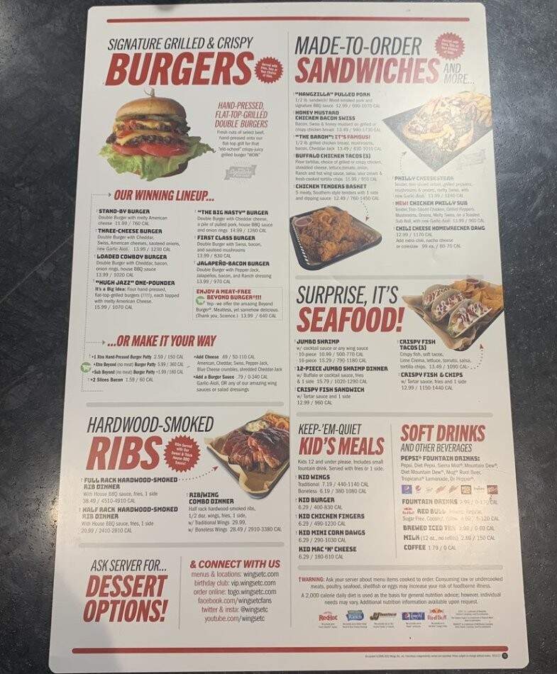 Wings Etc - Springfield, MO menu_pic