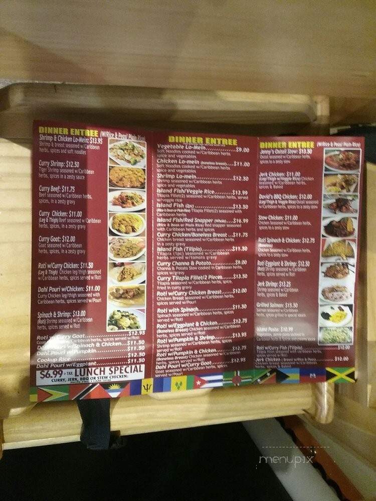 Taste of the Caribbean - Beltsville, MD menu_pic