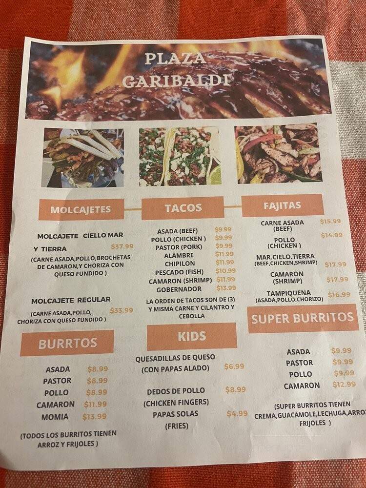 Tacos Garibaldy - Soledad, CA
