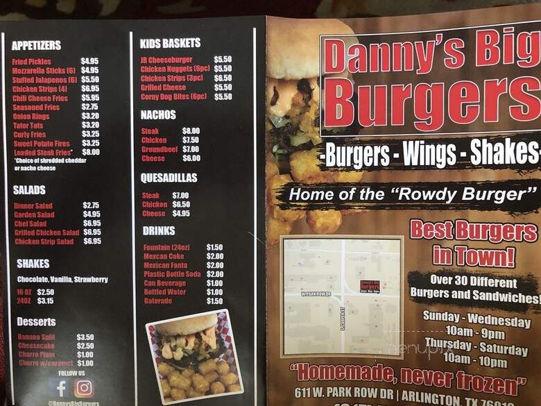 Danny's Big Burgers - Arlington, TX