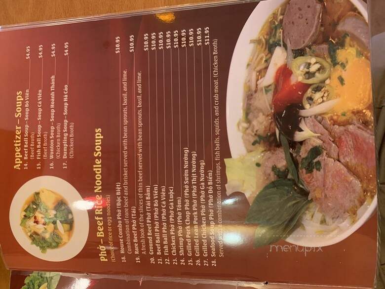 Binh Duong IV - Township of Washington, NJ menu_pic