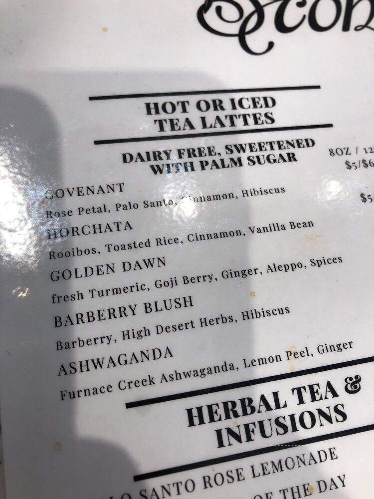 The Awkward Scone - Brooklyn, NY menu_pic