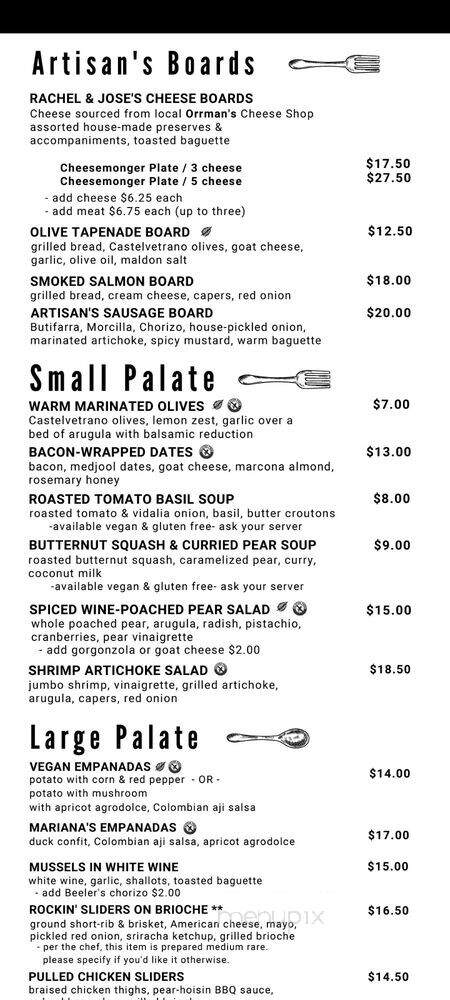 The Artisan's Palate - Charlotte, NC