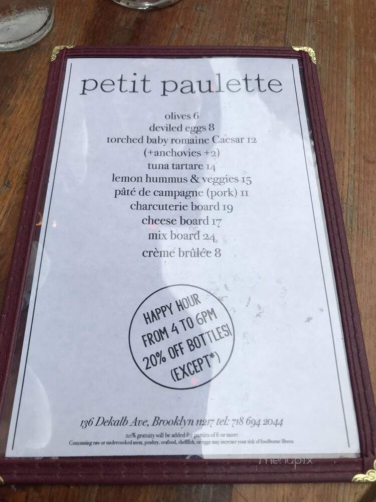 Petit Paulette - Brooklyn, NY