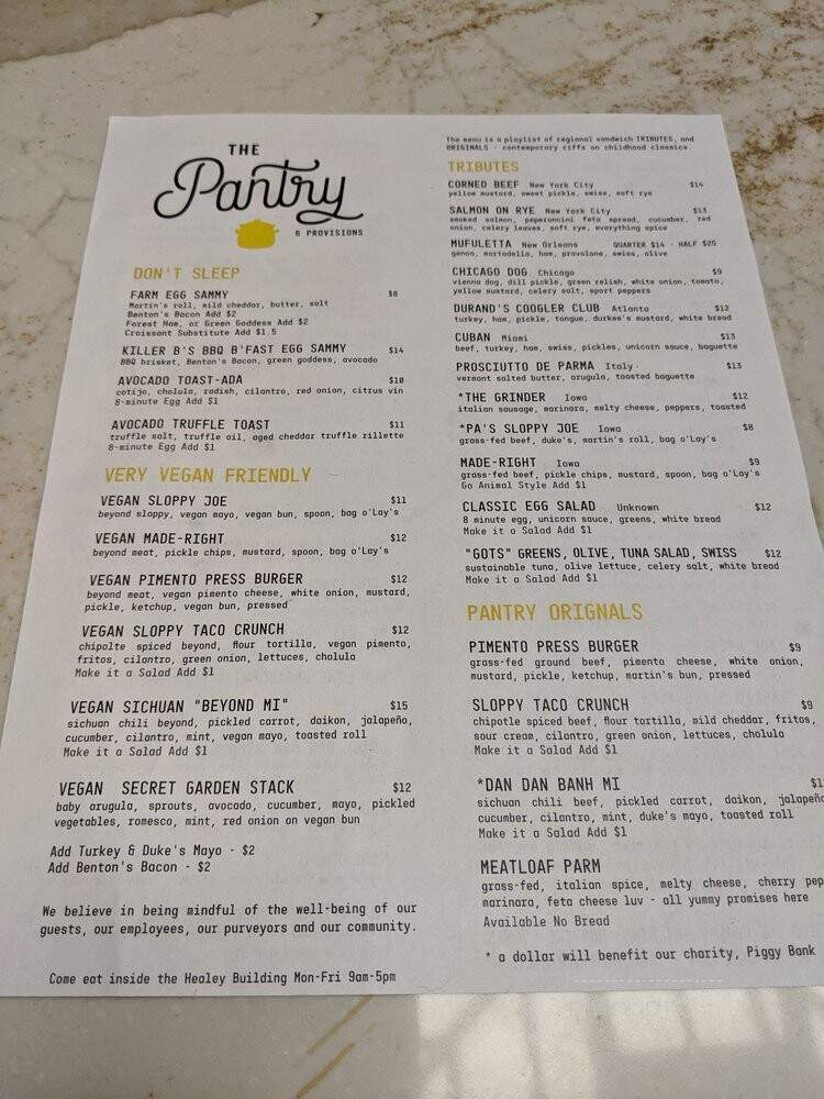 The Pantry & Provisions Market - Atlanta, GA
