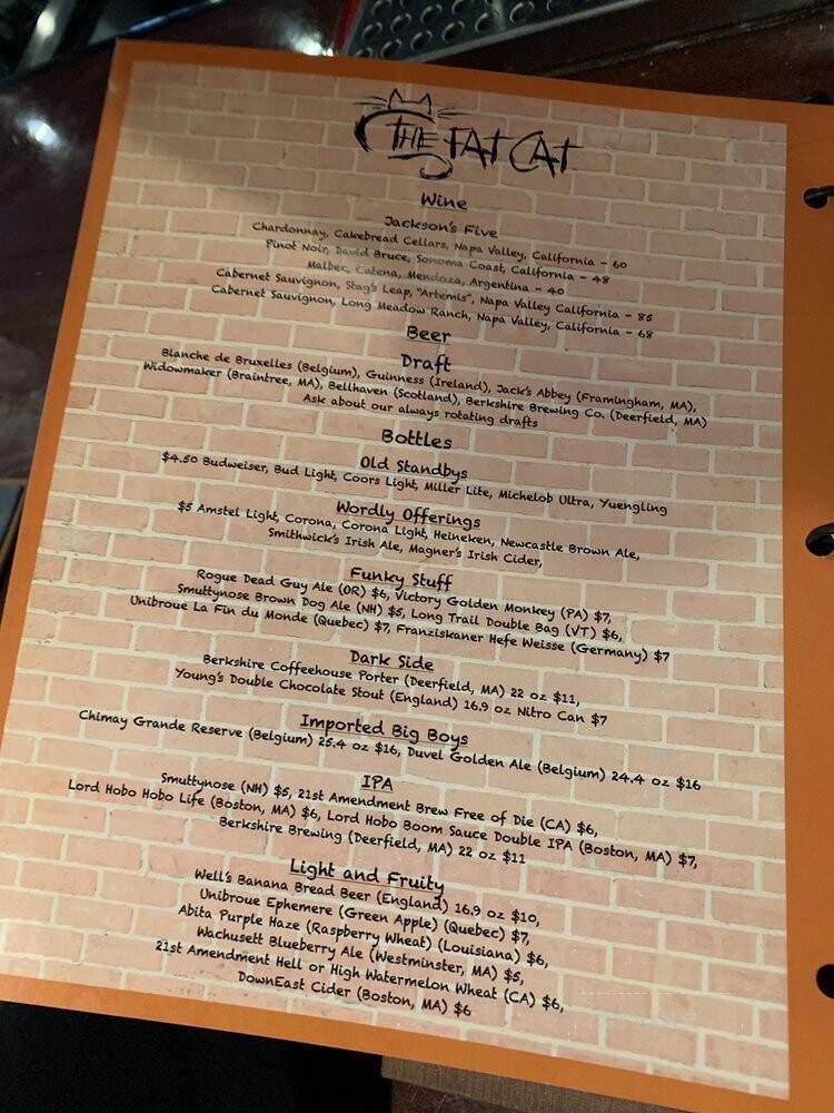 The Fat Cat - Quincy, MA