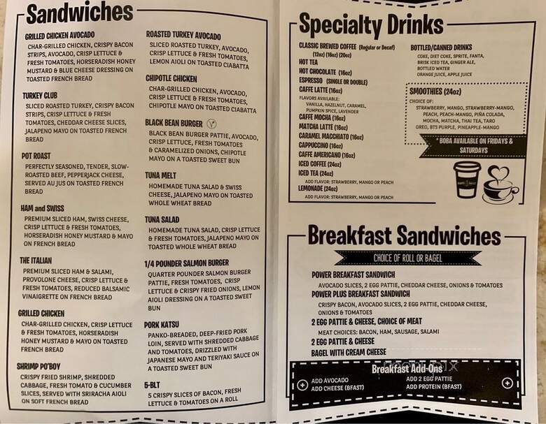 The Happy Belly Cafe - Clifton, NJ menu_pic