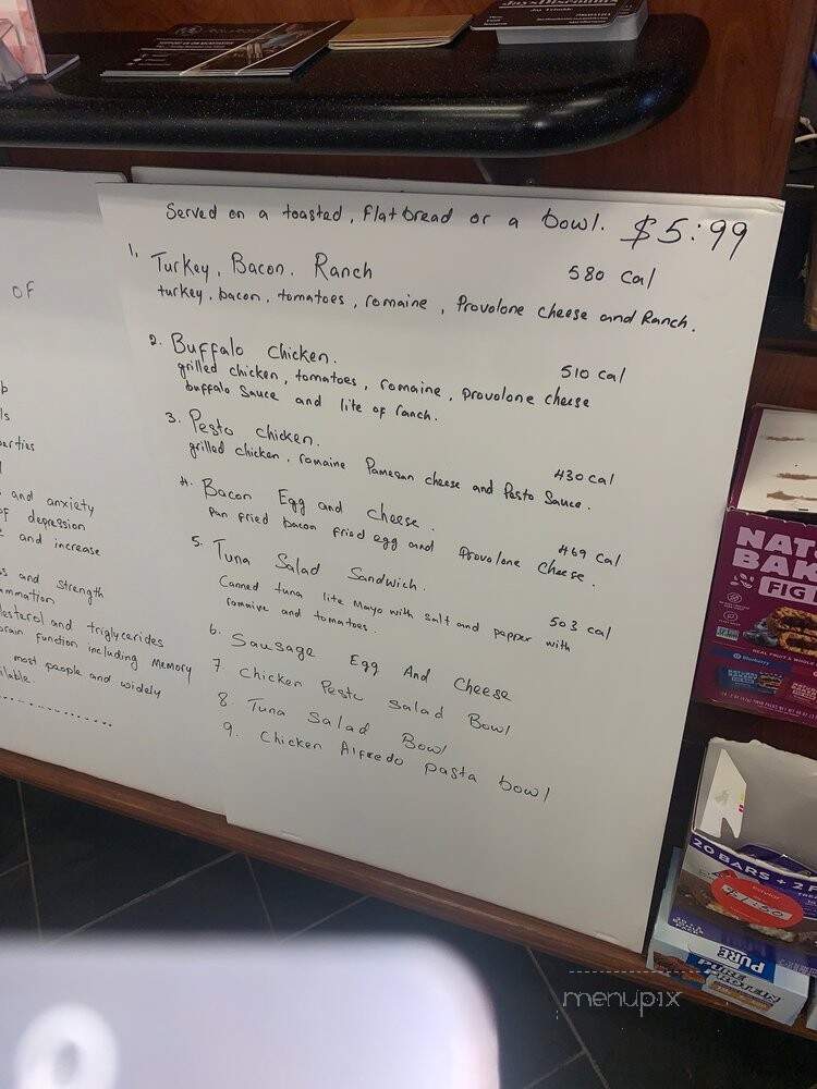 Jax Juice Bar - Jacksonville, FL menu_pic
