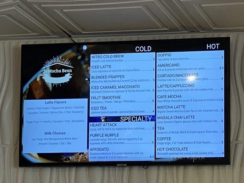 Je Mocha Bean - Jamaica Beach, TX menu_pic