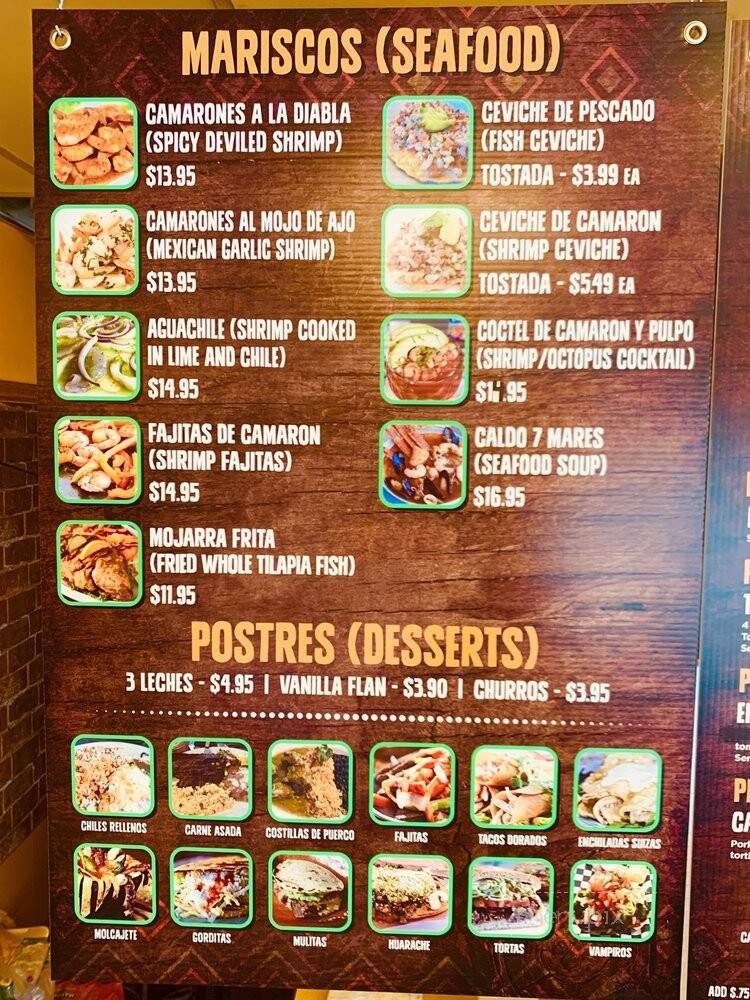 Tacos El Guero - Heber City, UT menu_pic