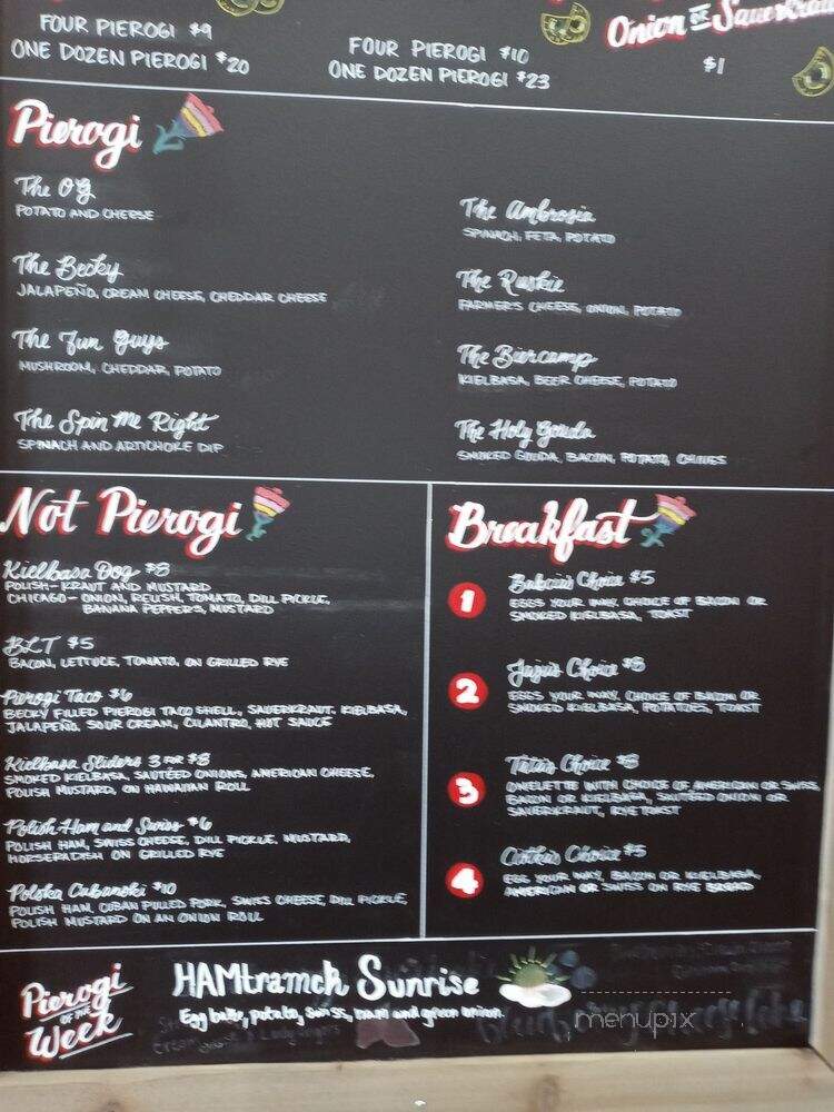 Pietrzyk Pierogi - Detroit, MI menu_pic
