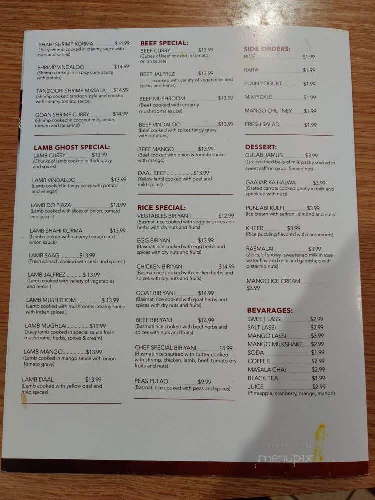 Royal Indian Cuisine - Madison, WI
