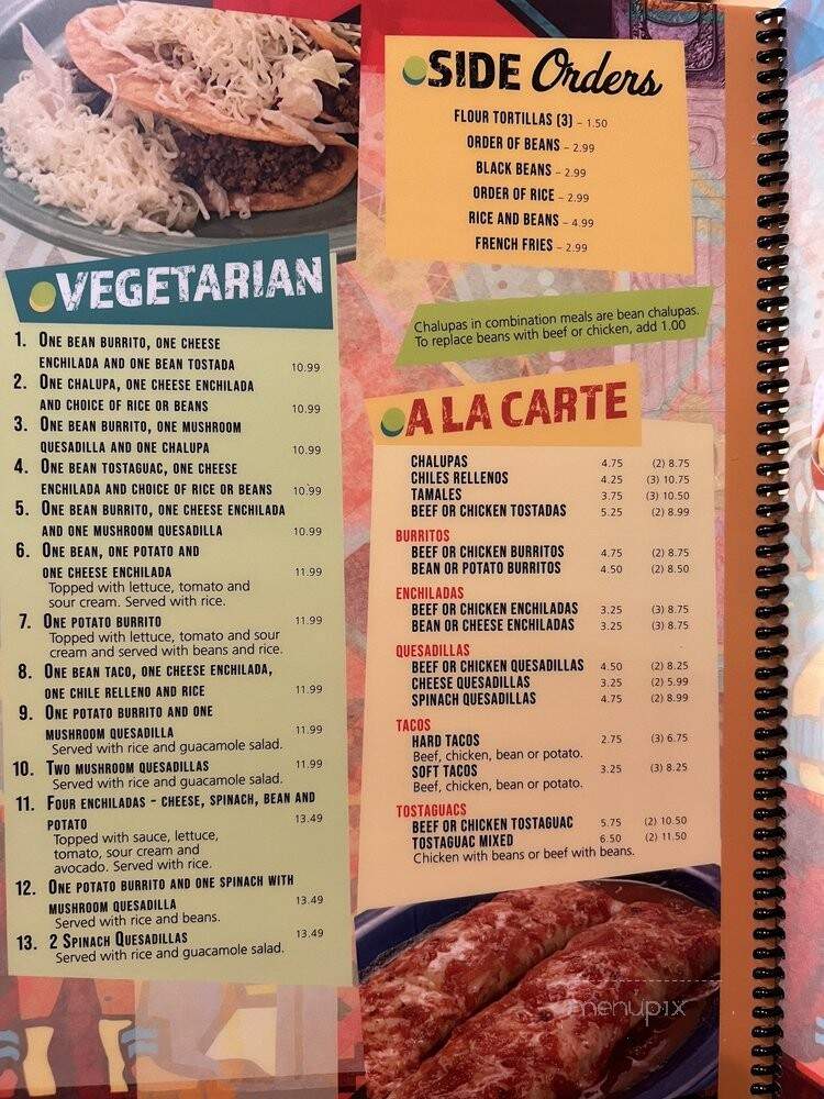 El Azteca Mexican Restaurant - Virginia Beach, VA menu_pic