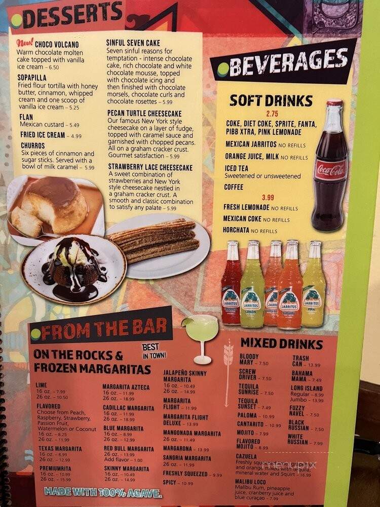 El Azteca Mexican Restaurant - Virginia Beach, VA menu_pic