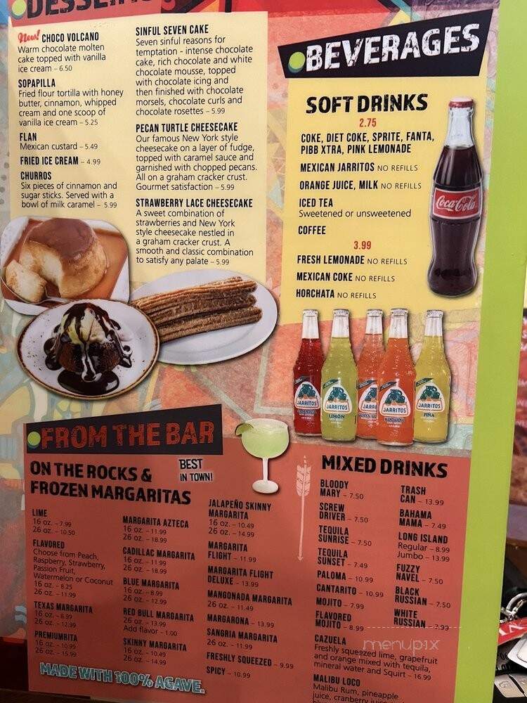 El Azteca Mexican Restaurant - Virginia Beach, VA menu_pic
