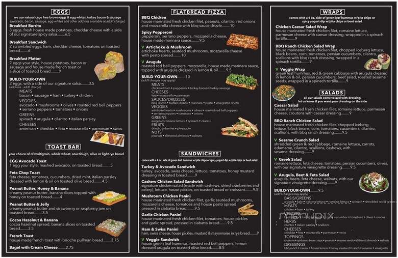 Icafe - Los Angeles, CA menu_pic