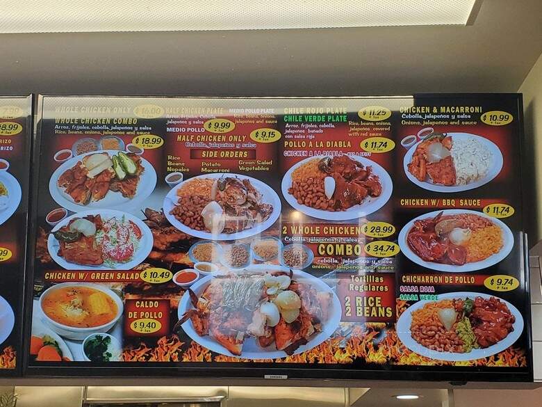 Los 3 Pollos - Long Beach, CA menu_pic