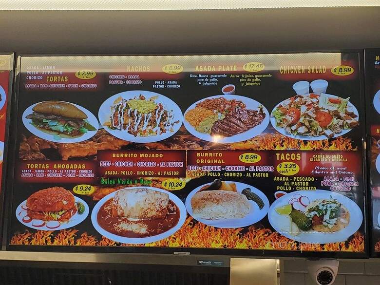 Los 3 Pollos - Long Beach, CA menu_pic