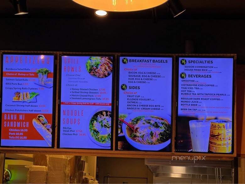Bambuza - Seattle, WA menu_pic