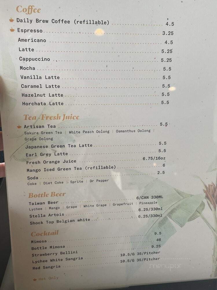 Popping Yolk Cafe - Hacienda Heights, CA menu_pic