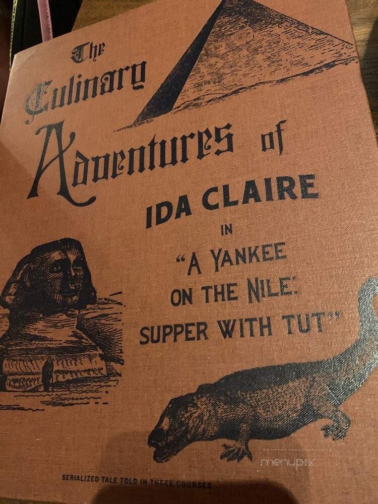 Ida Claire - San Antonio, TX menu_pic