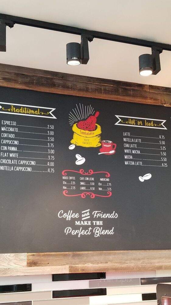 Sambalatte Smith Center - Las Vegas, NV menu_pic