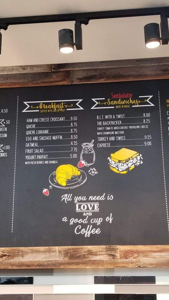 Sambalatte Smith Center - Las Vegas, NV menu_pic