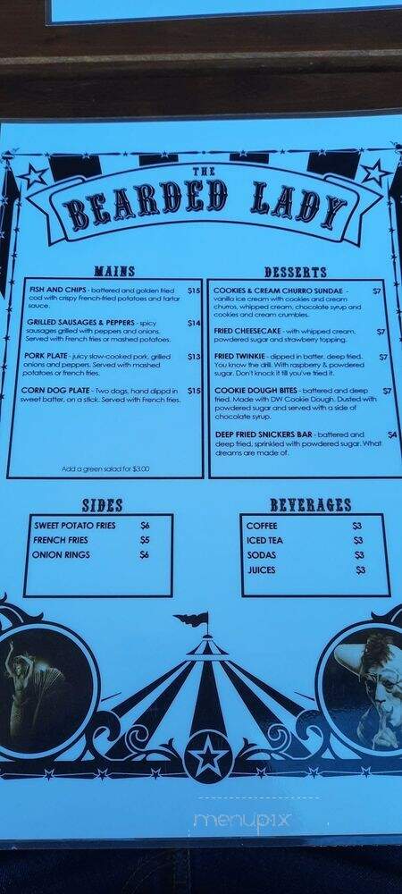 The Bearded Lady - Santa Clarita, CA menu_pic