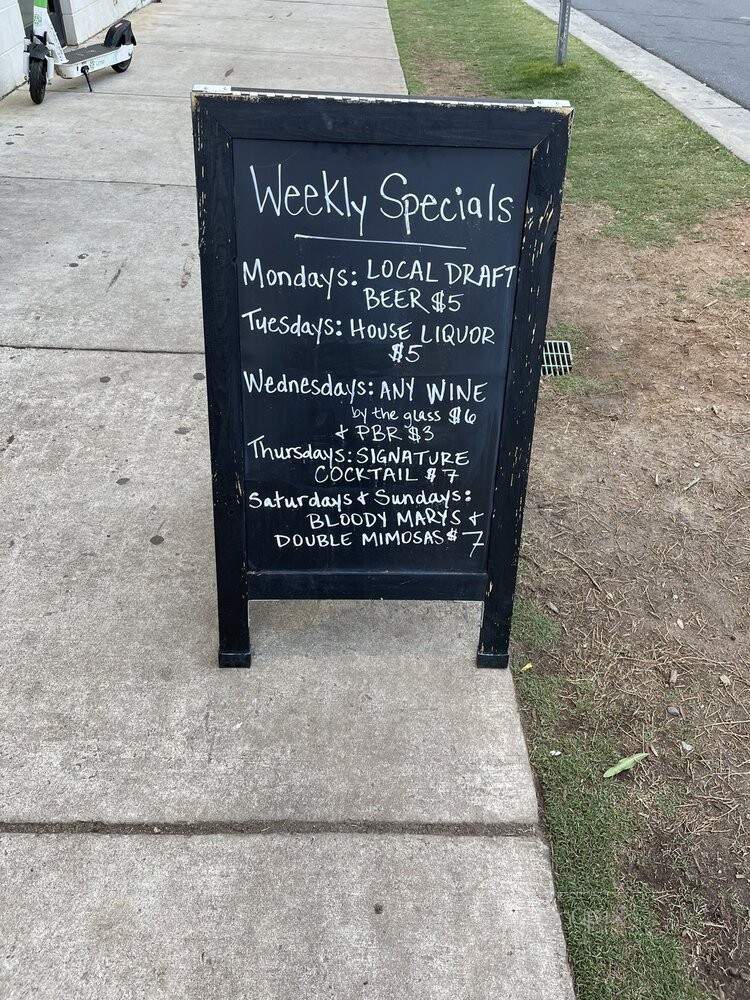 QC Pour House - Charlotte, NC menu_pic
