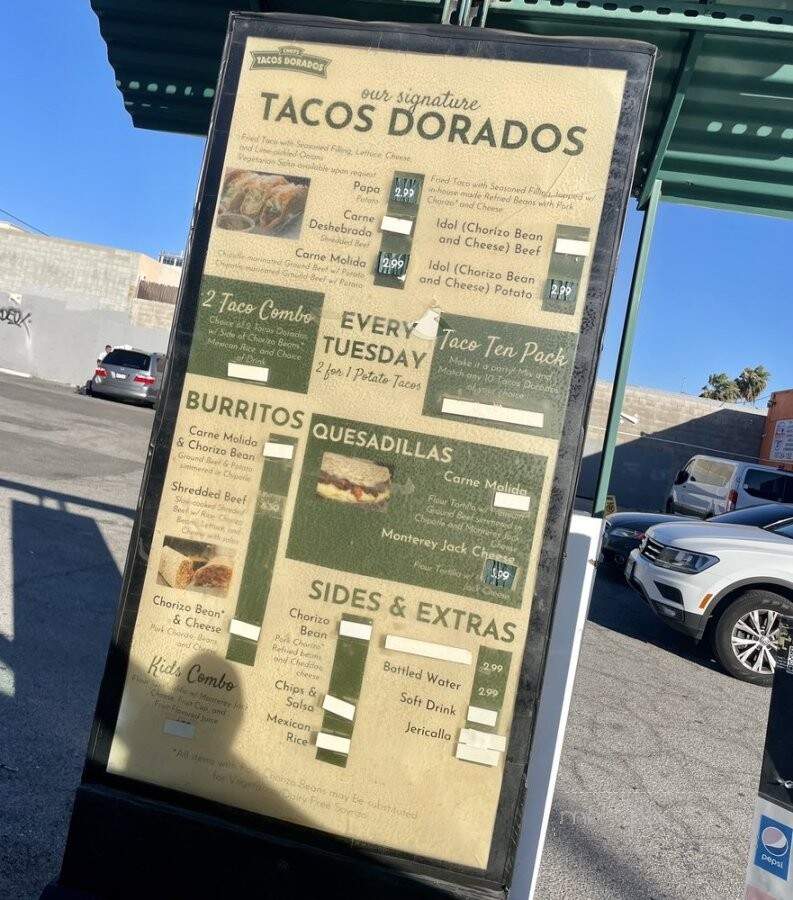 Chuy's Tacos Dorados - Los Angeles, CA