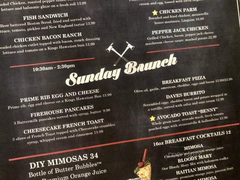 Fire Engine Pizza Company - Shelton, CT menu_pic