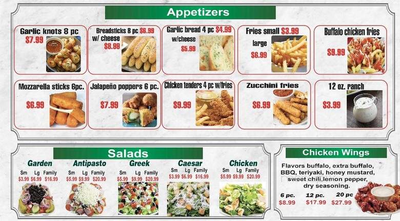 Rancho Giant Pizza - El Cajon, CA menu_pic