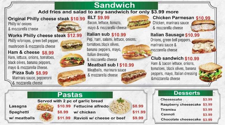 Rancho Giant Pizza - El Cajon, CA menu_pic