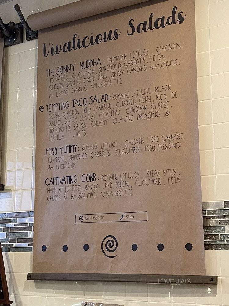 Viva! Be Bowl'd - Fresno, CA menu_pic