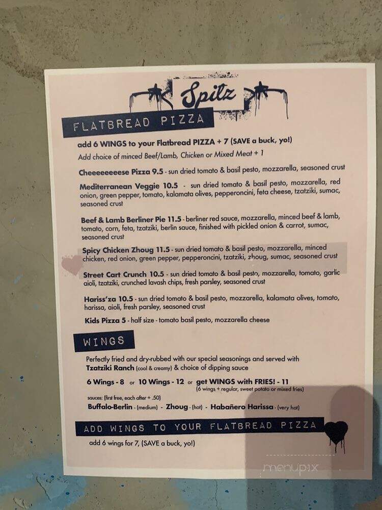Spitz Draper - Draper, UT menu_pic