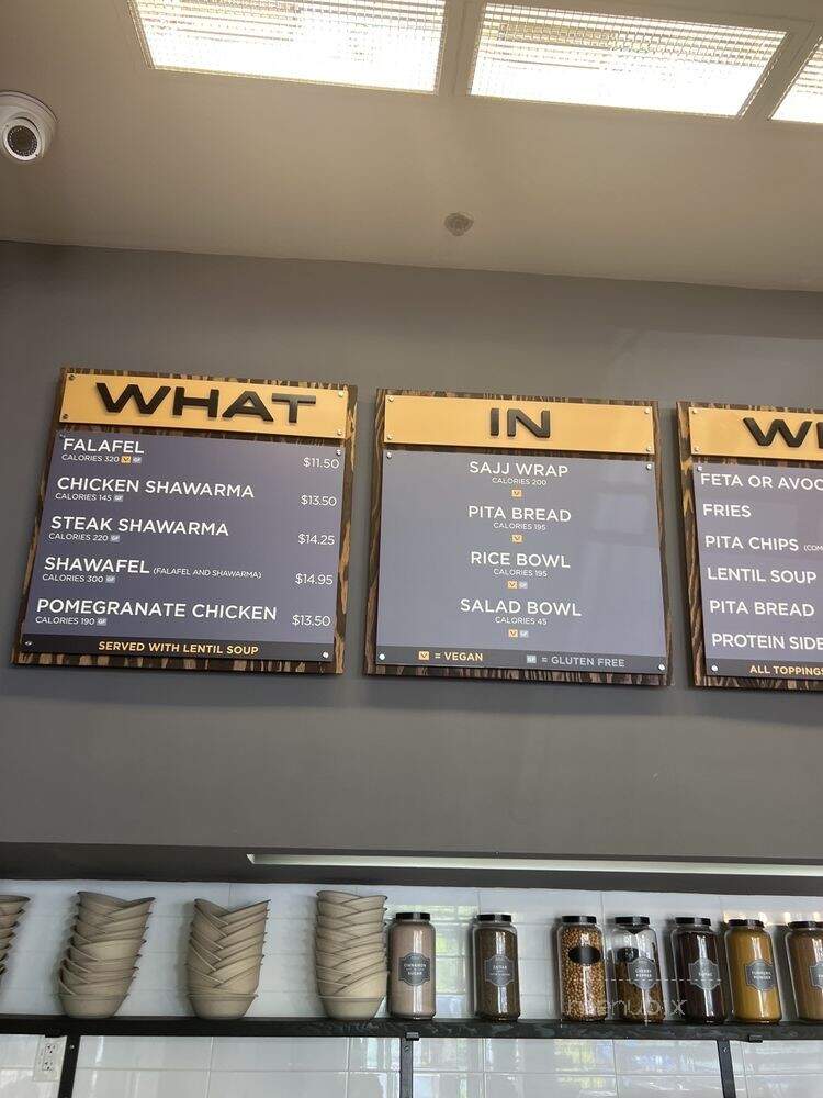 SAJJ Mediterranean - San Ramon, CA menu_pic