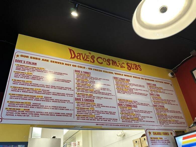 Dave's Cosmic Subs - Columbus, OH
