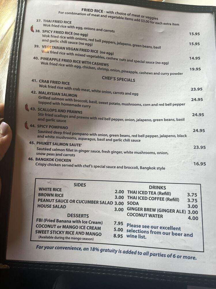 Thai Paradise EDH - El Dorado Hills, CA menu_pic