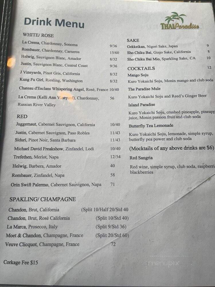 Thai Paradise EDH - El Dorado Hills, CA menu_pic