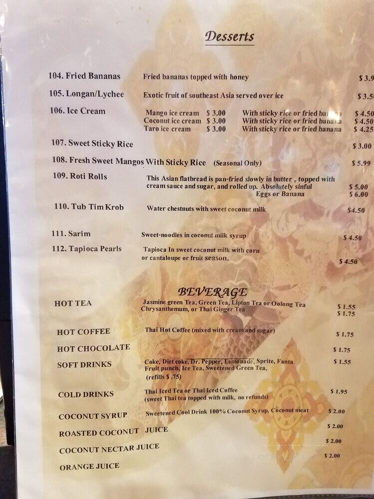 Thai Town 2 - Indianapolis, IN menu_pic