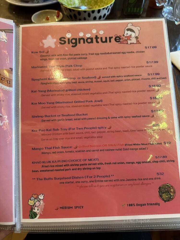 The Buffs - Long Island City, NY menu_pic