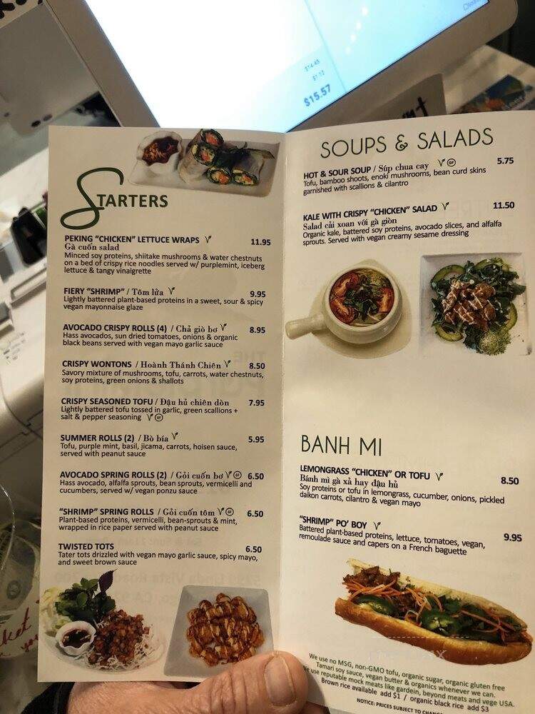 The PurpleMint Kitchen - San Diego, CA menu_pic