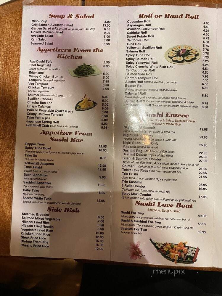 Miso Ramen and Hibachi - Mineola, NY menu_pic