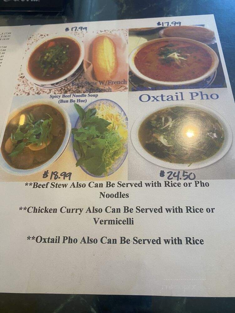 Pho & Company - Kapolei, HI menu_pic