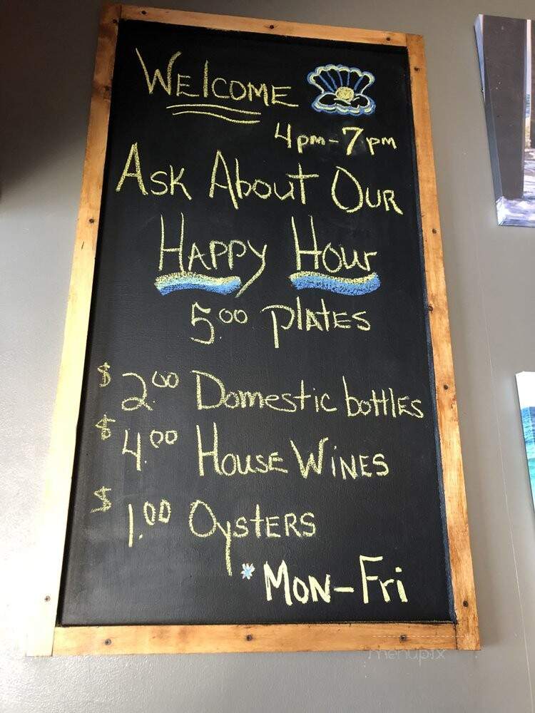 Bogle Cove Oyster House - Wilmington, DE menu_pic