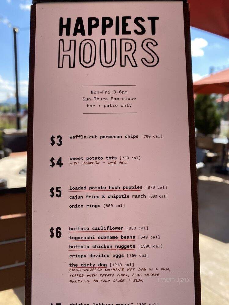 Lazy Dog Restaurant & Bar - Colorado Springs, CO menu_pic